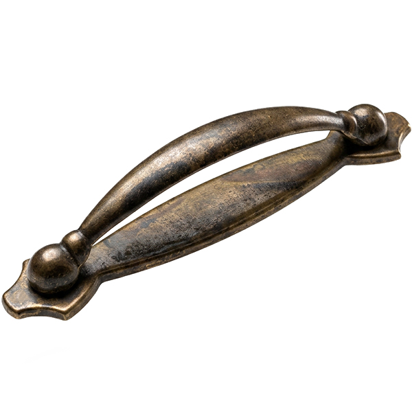 Metal Style Maniglia per Mobili in Ottone Anticato MOD. 490 - METAL STYLE